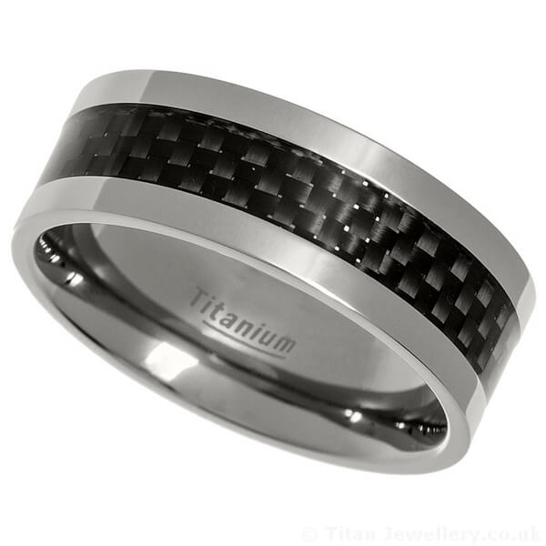 Carbon fiber shop men's jewelry