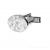 Silver Hammered Oval Cufflinks