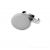 Silver Plain Oval Cufflinks