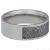 8mm Titanium Fingerprint Ring - view 6