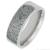 8mm Titanium Fingerprint Ring - view 3