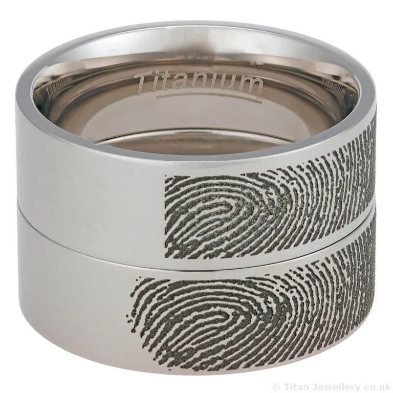 Titanium rings for modern everyday wear