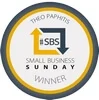 Theo Paphitis SBS Winner badge