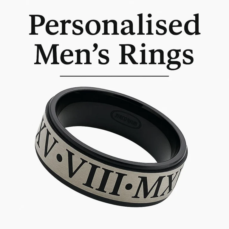 Personalised Men's Rings
